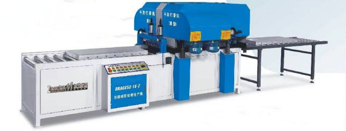 Buffing machine for aluminum formwork 